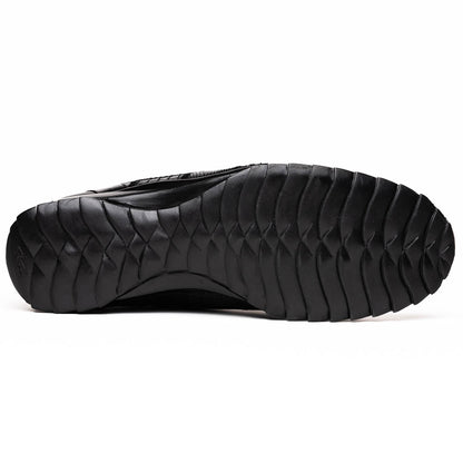 Marco Di Milano Bari Black Leather Luxury Shoe