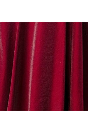 Beaded Illusion Ball Gown with Layered Skirt by Elizabeth K GL2513 - XS / Burgundy - Quinceanera Dresses