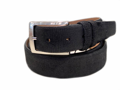 CBelt -1547  Design Suede Belt - Navy Suede