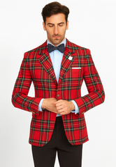 big-and-tall-plait-sport-coat-windowpane-checkered-scottish-english-pattern-party-blazers-color-green-and-blue-tartan