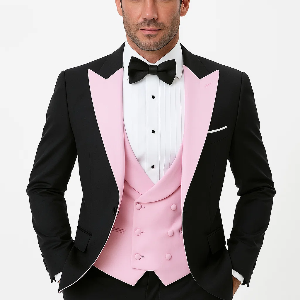 black-and-pink-suit-tuxedo