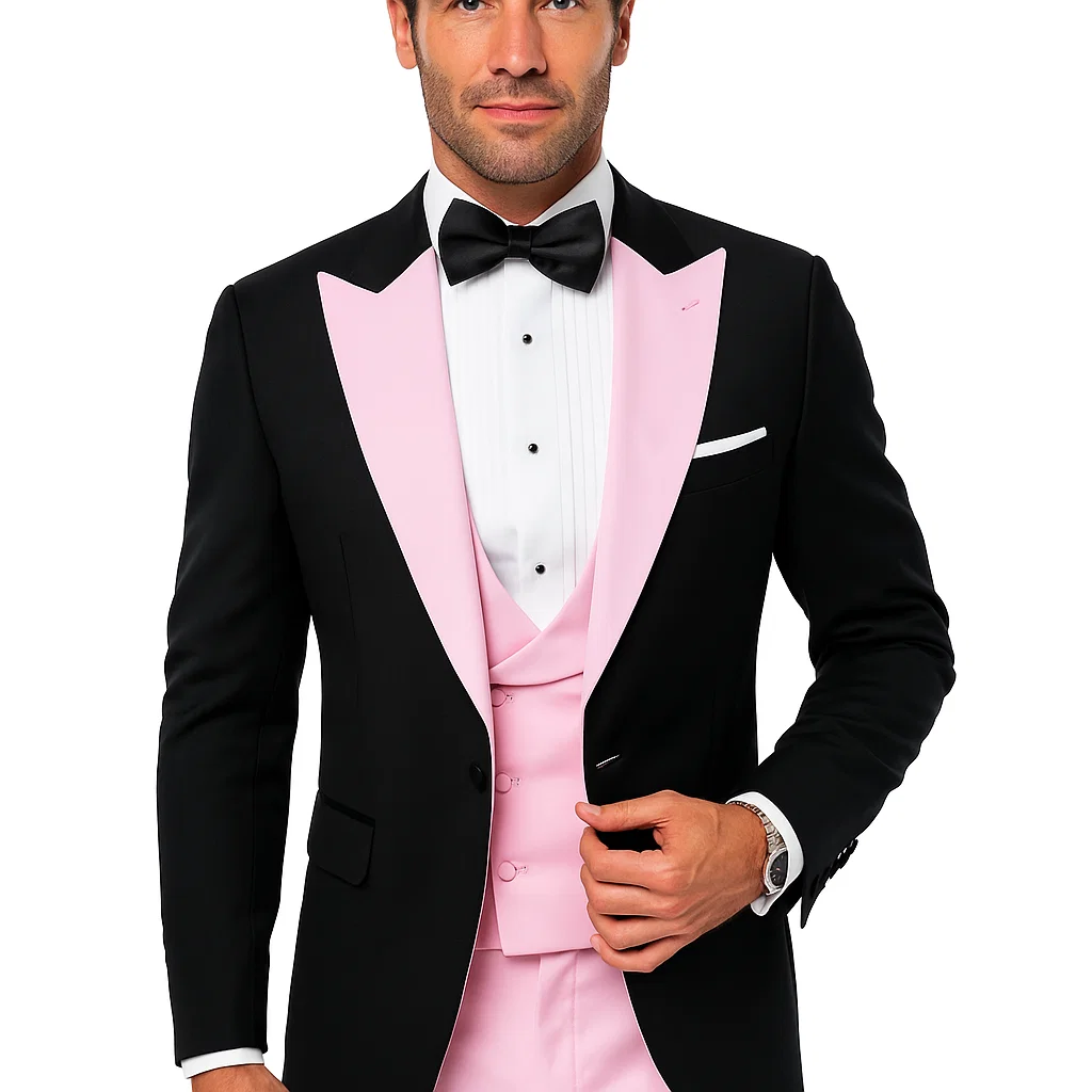 black-and-pink-suit-tuxedo