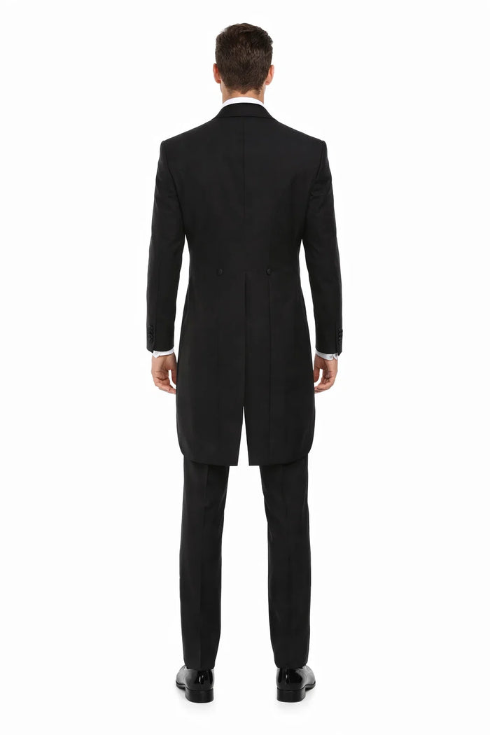 Black Classic Tail Coat Tuxedo