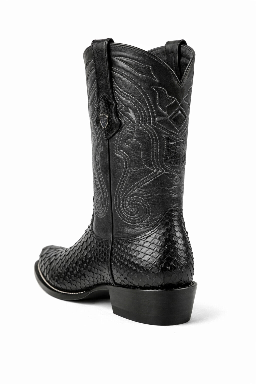 Men's Wild West Python Skin J Toe Boots 29957