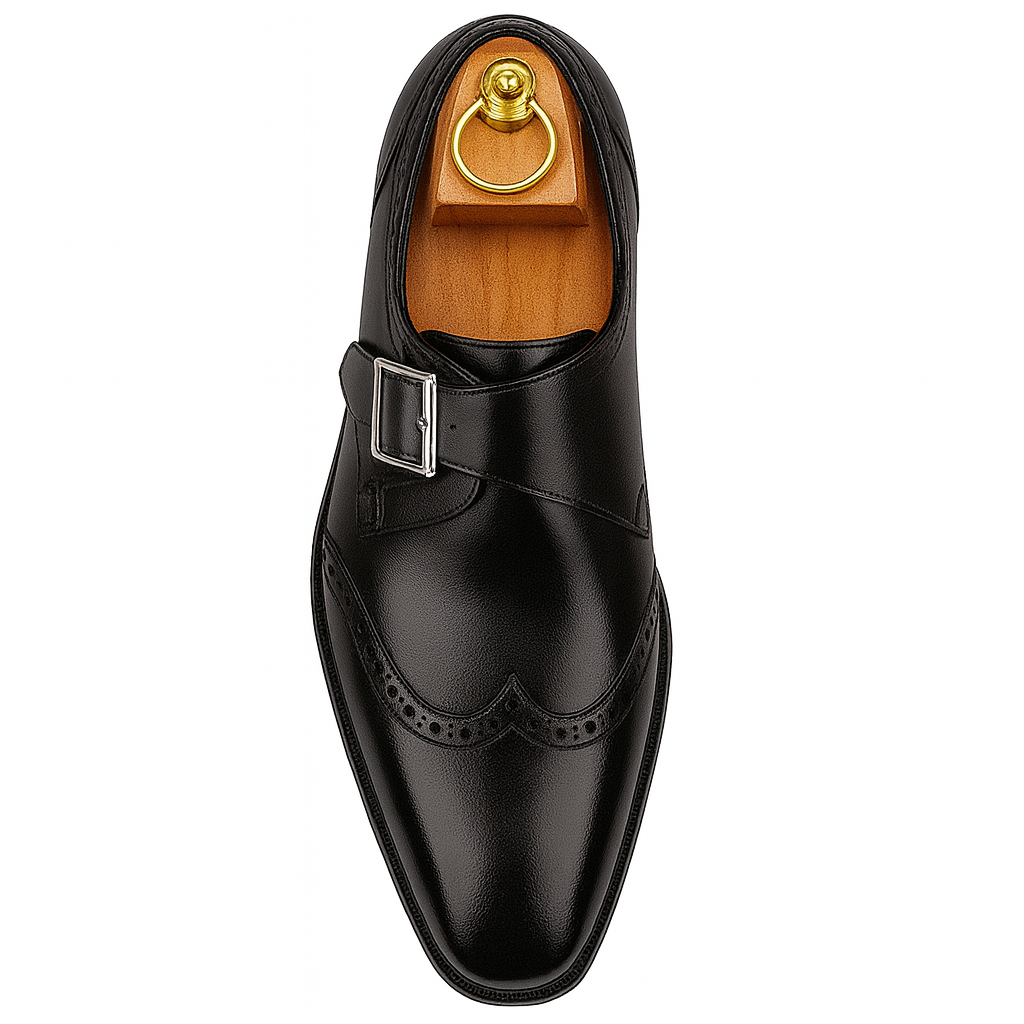 Burnished Wingtip Monk Strap KS099-710