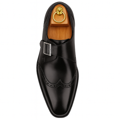 Burnished Wingtip Monk Strap KS099-710