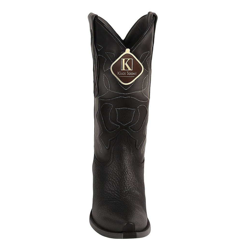 King Exotic Men's Shark Snip Toe Western Boots