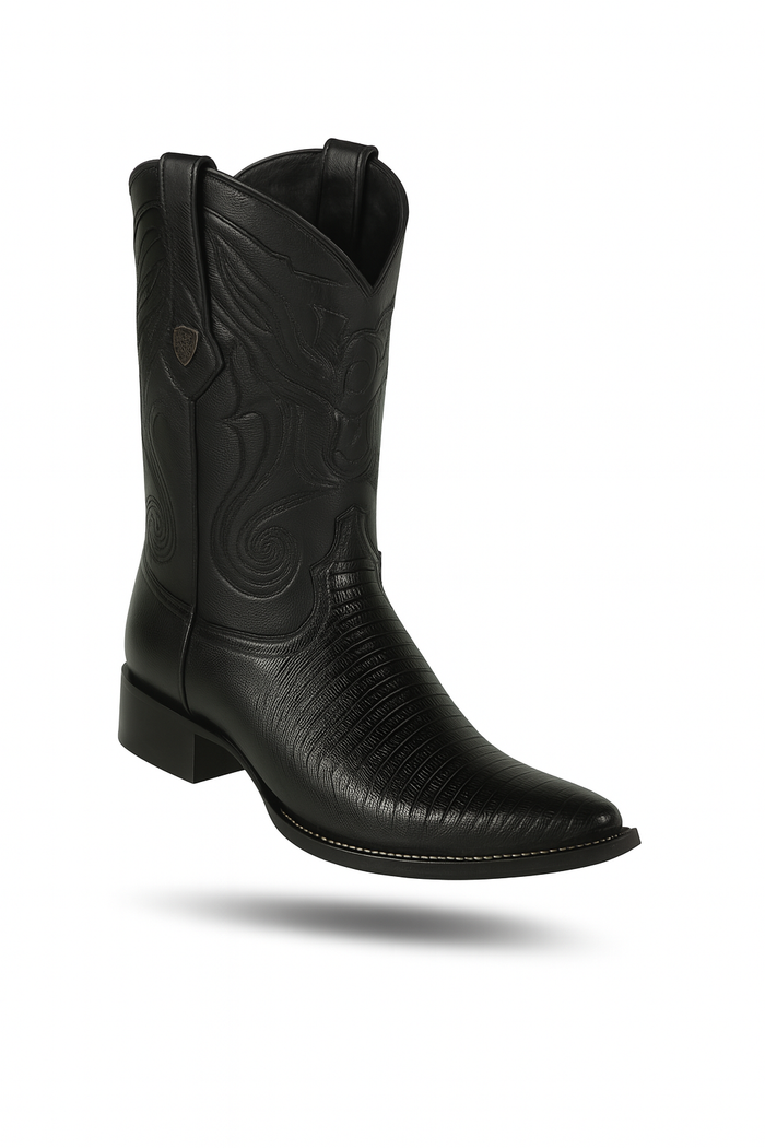 Men's Wild West Teju Lizard Skin 3X Toe Boots 29507
