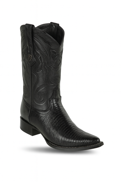 Men's Wild West Teju Lizard Skin 3X Toe Boots 29507