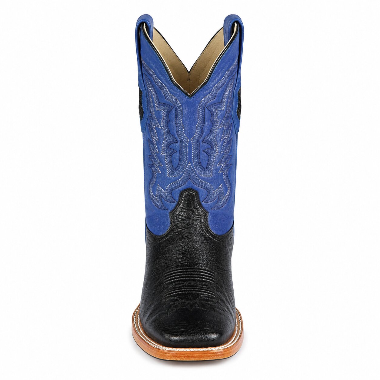 Smooth Ostrich Boots