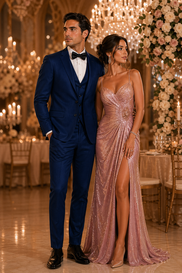 Blue-tuxedo-set-wedding-prom
