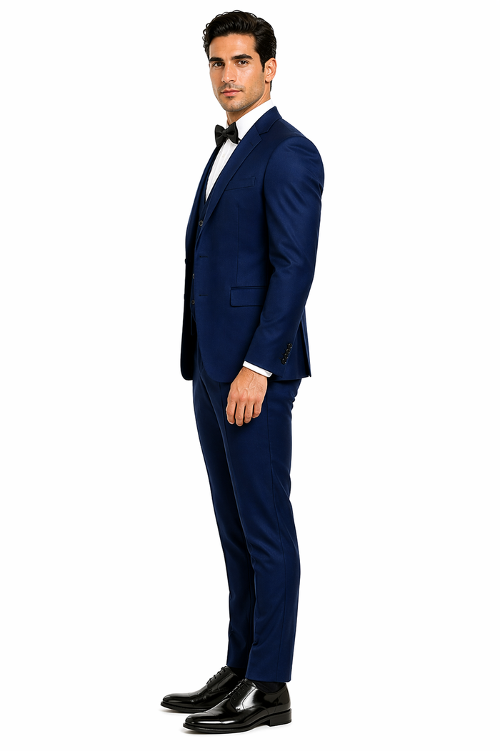 Blue-tuxedo-set-wedding-prom