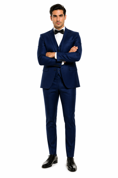 Blue-tuxedo-set-wedding-prom