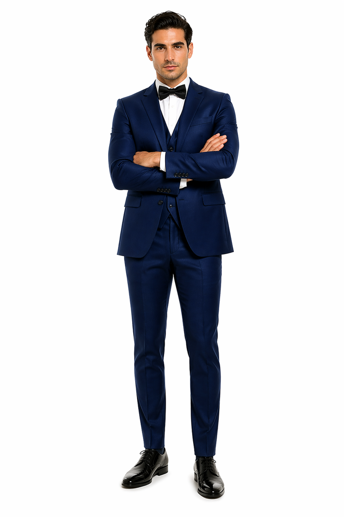 Blue-tuxedo-set-wedding-prom