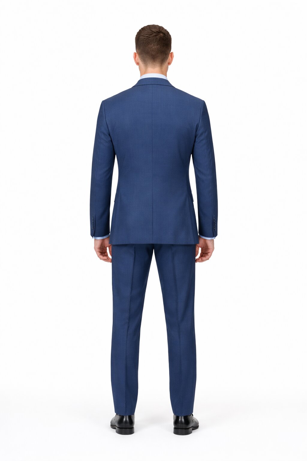 Modern Fit Tiglio Wool Double-Breasted Suit – Premium Tailored Formal Suit