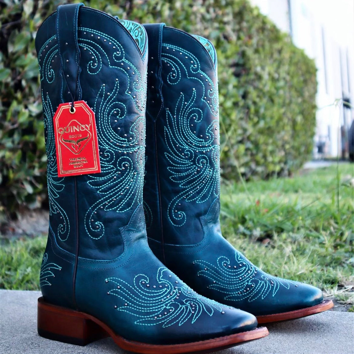 Blue Cowgirl Boots
