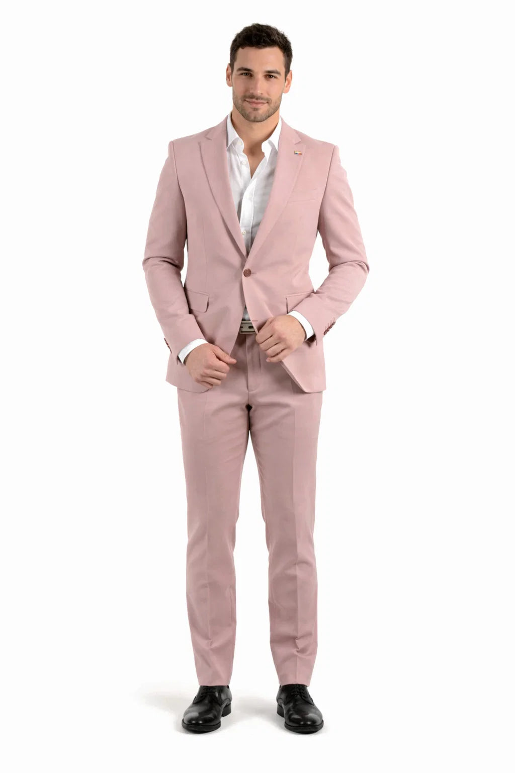 Blush Color Suit For Men - Mauve Suit - Wedding  Slim Fit Suit