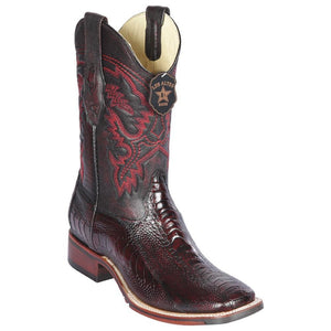 Botas de Avestruz Pata Horma Ranchera Suela TPU