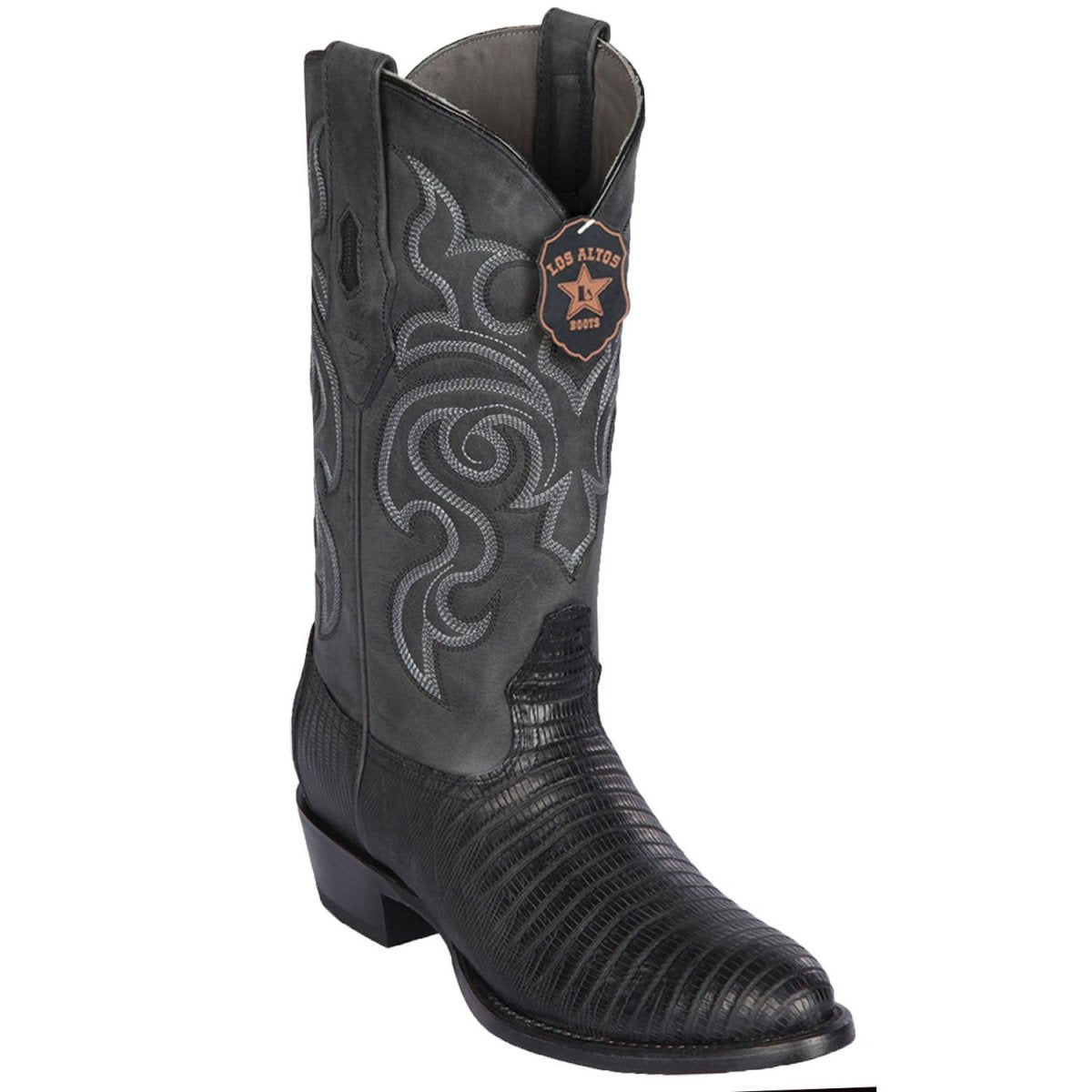 Botas de Armadillo Lizard Original Acabado Graso Horma Redonda LAB-65G07