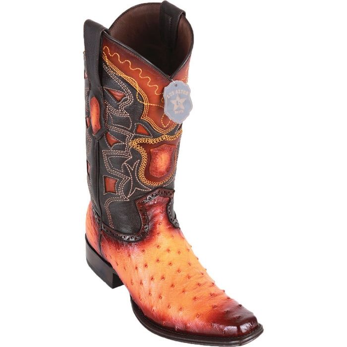 Botas de Avestruz Horma Europea LAB-7603
