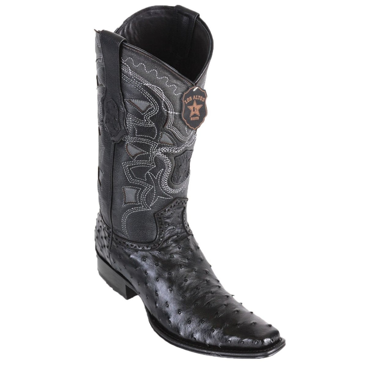 Botas de Avestruz Horma Europea LAB-7603