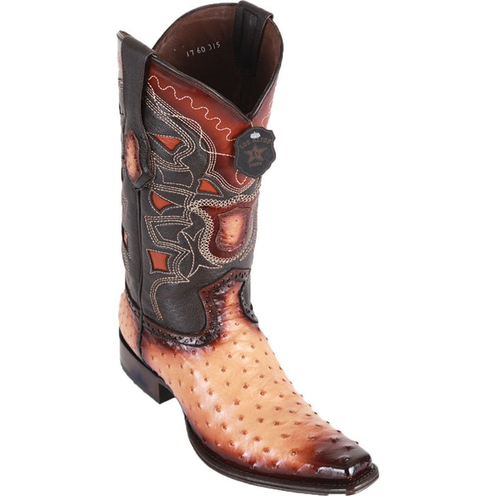Botas de Avestruz Horma Europea LAB-7603