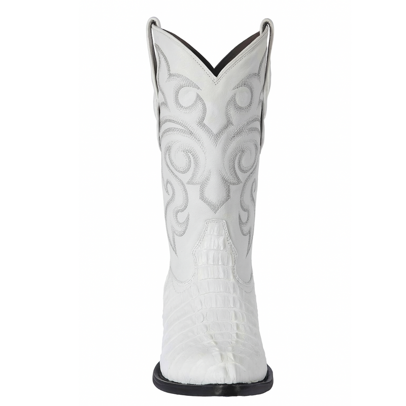 Botas de  Cocodrilo - Caiman Cola Horma Puntal- A