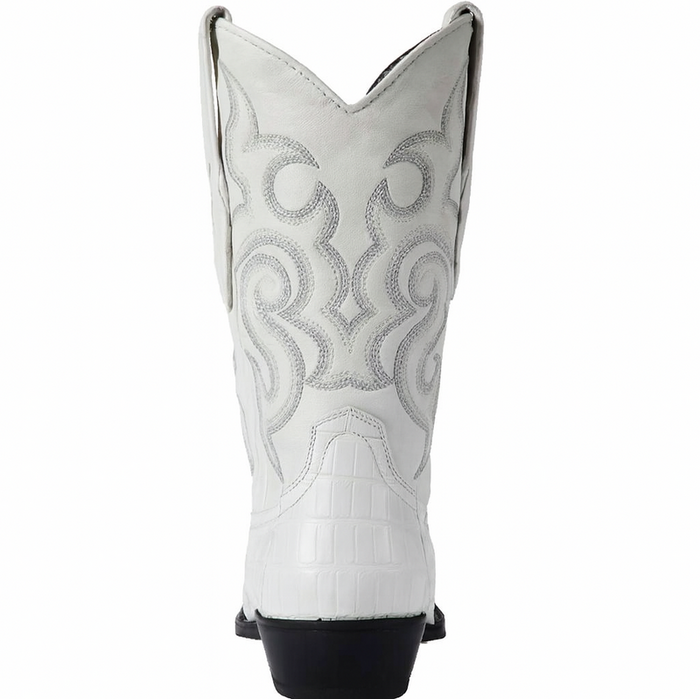 Botas de  Cocodrilo - Caiman Cola Horma Puntal- A