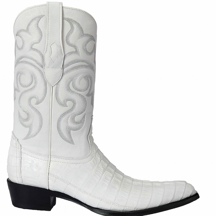 Botas de  Cocodrilo - Caiman Cola Horma Puntal- A