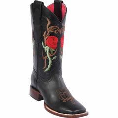 botas-de-cuero-con-flores-para-mujer-en-horma-rodeo