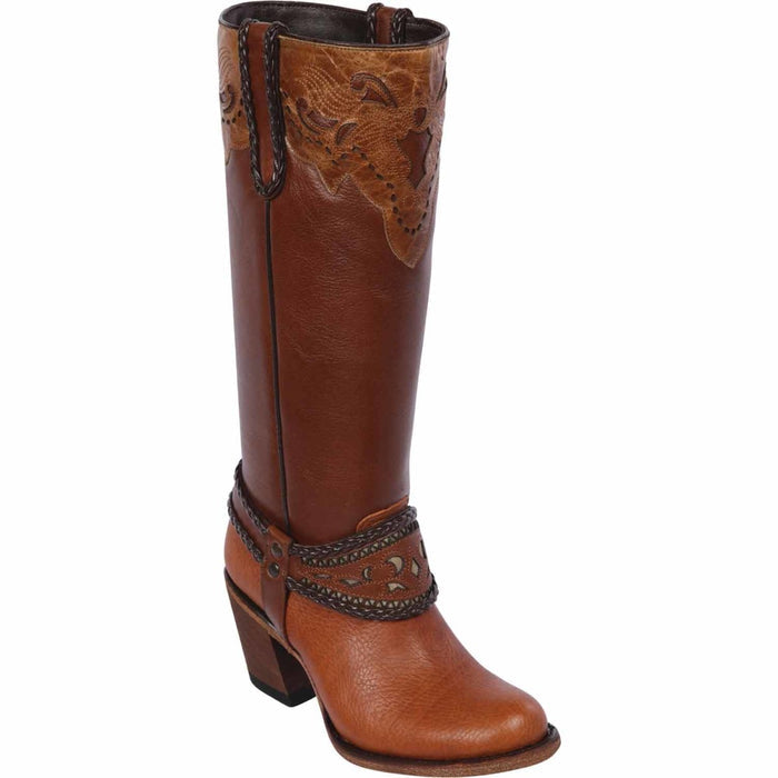 Botas de Cuero para Mujer en Horma Oval