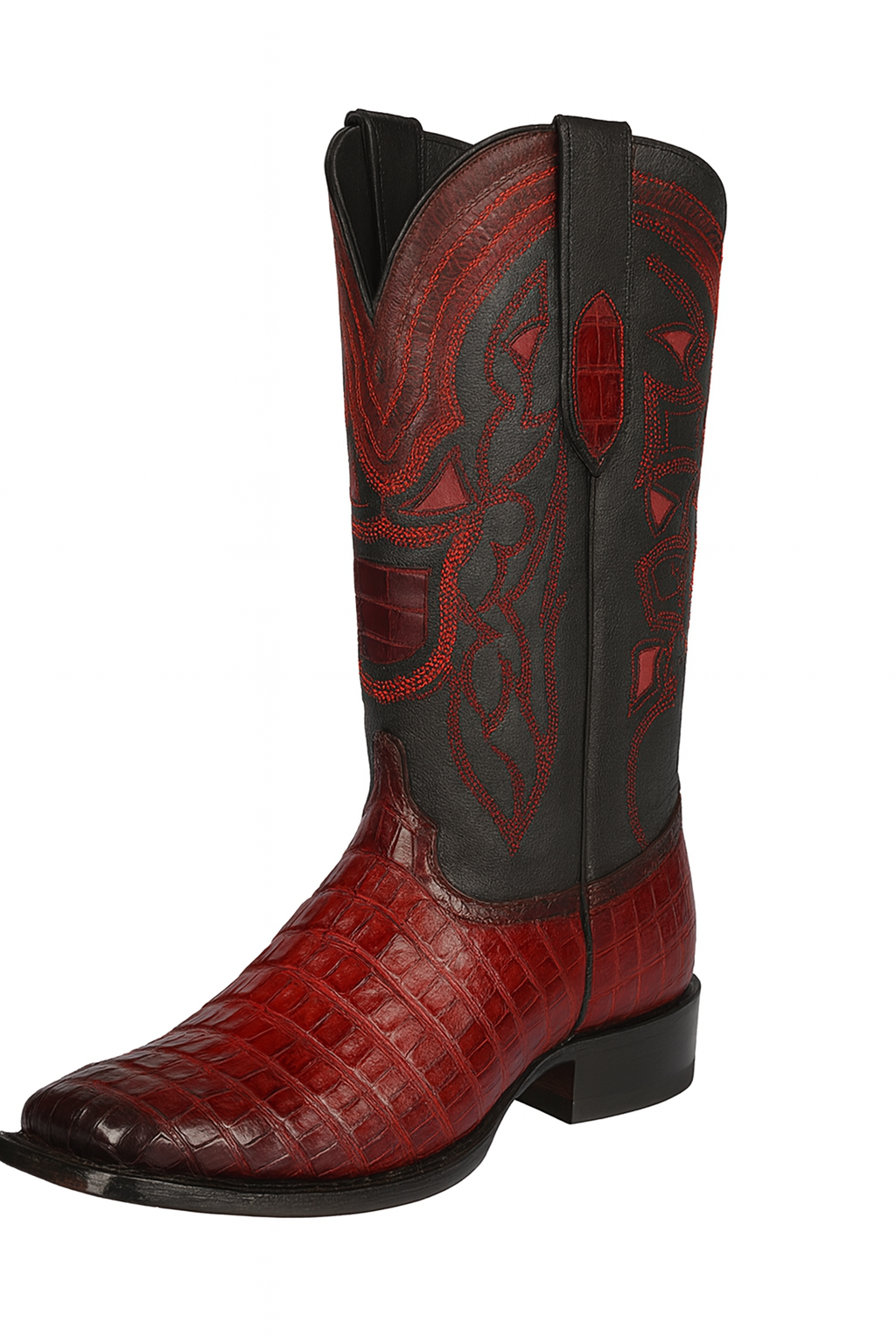 Botas de Cocodrilo Caiman Cola Horma Europea