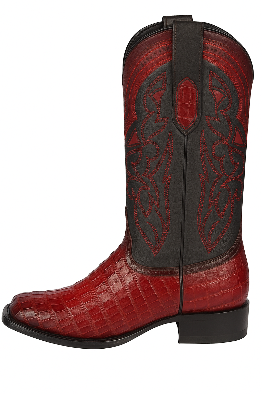 Botas de Cocodrilo Caiman Cola Horma Europea