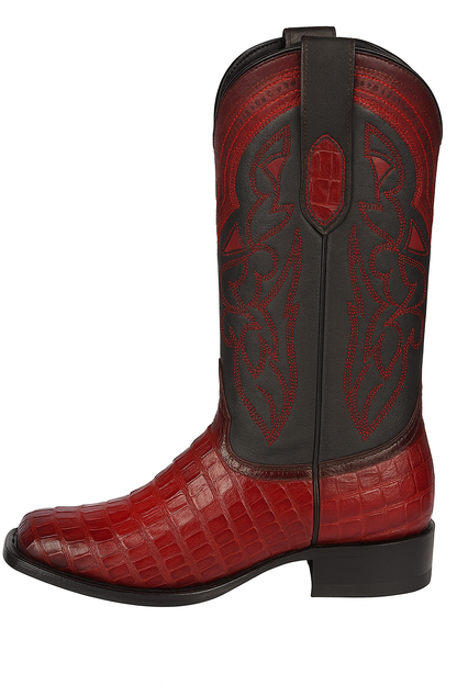 Botas de Cocodrilo Caiman Cola Horma Europea