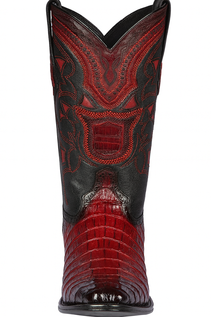 Botas de Cocodrilo Caiman Cola Horma Europea