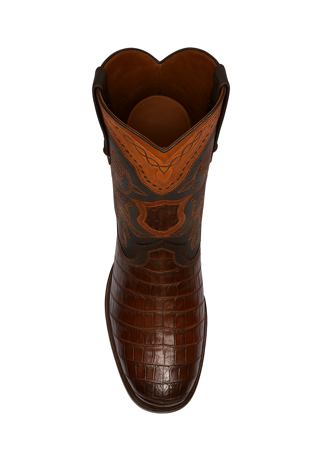 Botas de Cocodrilo Caiman Cola Horma Europea