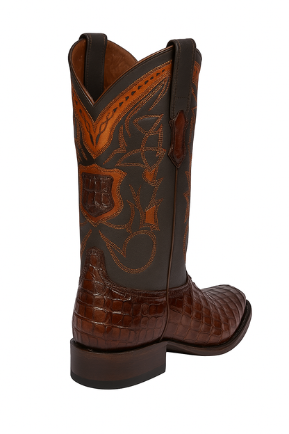 Botas de Cocodrilo Caiman Cola Horma Europea