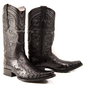 Botas de Avestruz Original Horma Europea LAB-760305
