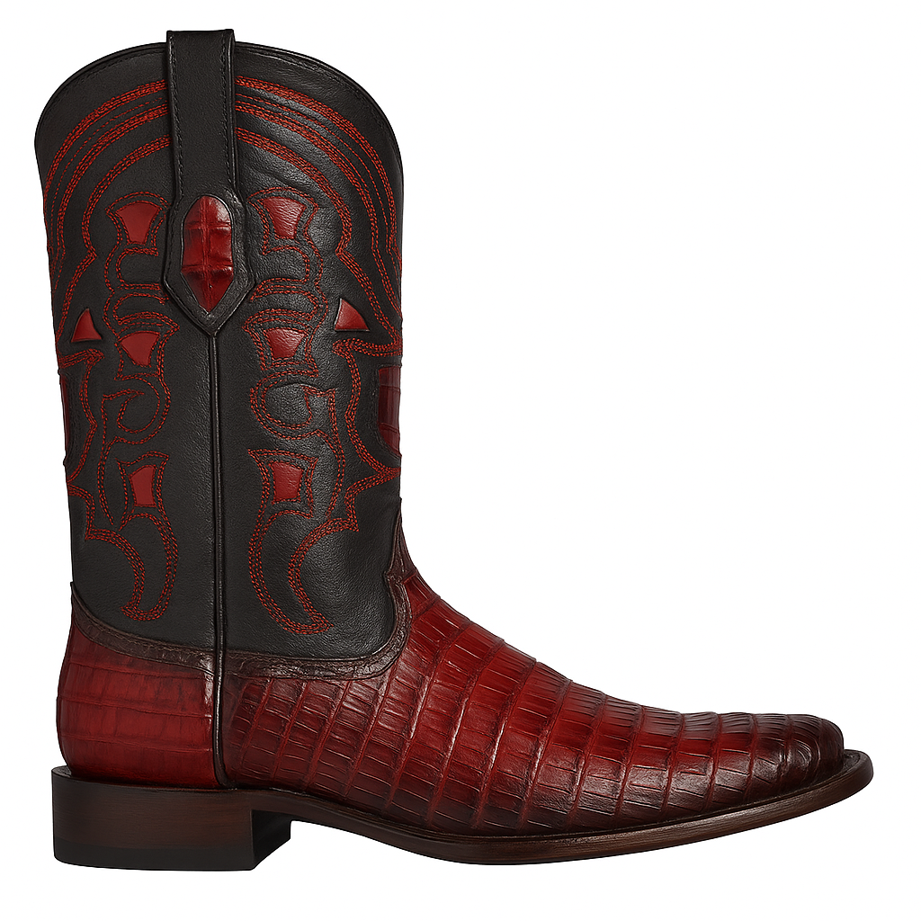 Botas de Cocodrilo Caiman Cola Horma Europea