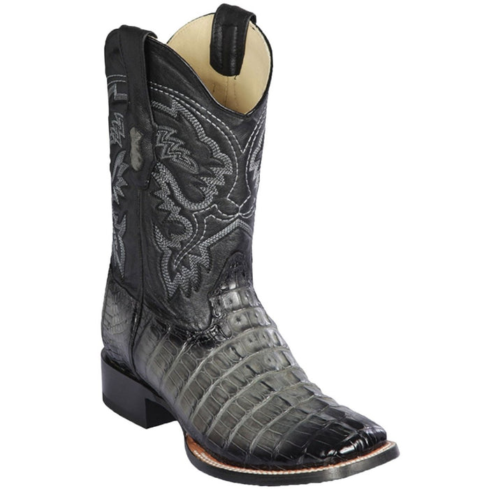 Botas de Cocodrilo Caiman Cola Horma Amplia