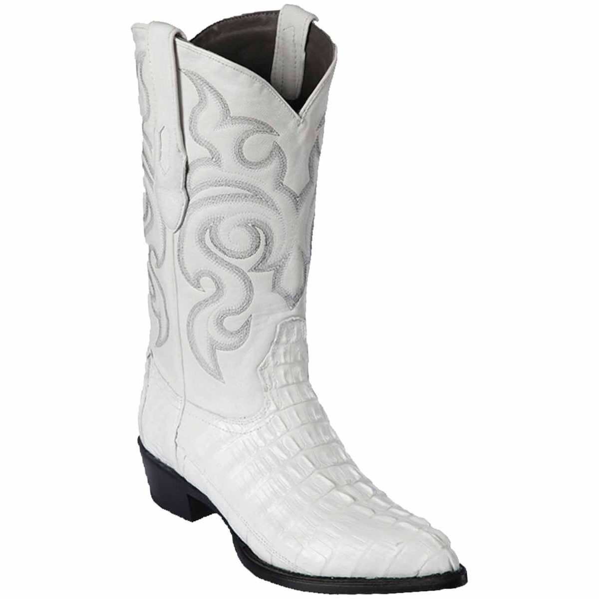 Botas de  Cocodrilo - Caiman Cola Horma Puntal- A