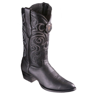 Botas de Cuero de Cabra Vaqueras con Horma Redonda LAB-6592