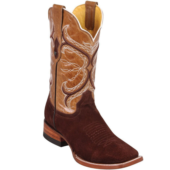 Botas de Gamuza Original Horma Rodeo Cuadrada