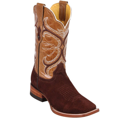 Botas de Gamuza Original Horma Rodeo Cuadrada
