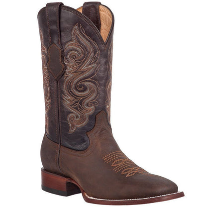 Botas de Cuero Original Horma Rodeo Cuadrada