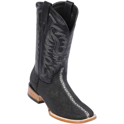 Botas de Mantarraya PC Grabada Horma Rodeo Cuadrada