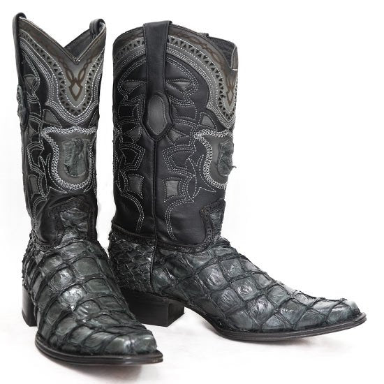 Botas de Pescado Pirarucu Original en Horma Europea Cuadrada LAB