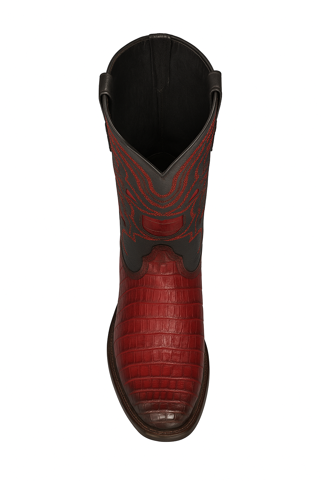 Botas de Cocodrilo Caiman Cola Horma Europea