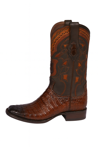 Botas de Cocodrilo Caiman Cola Horma Europea