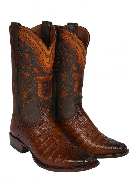 Botas de Cocodrilo Caiman Cola Horma Europea